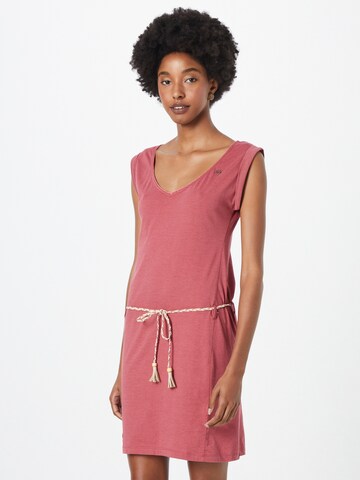 Ragwear Summer Dress 'Slavka' in Pink: front