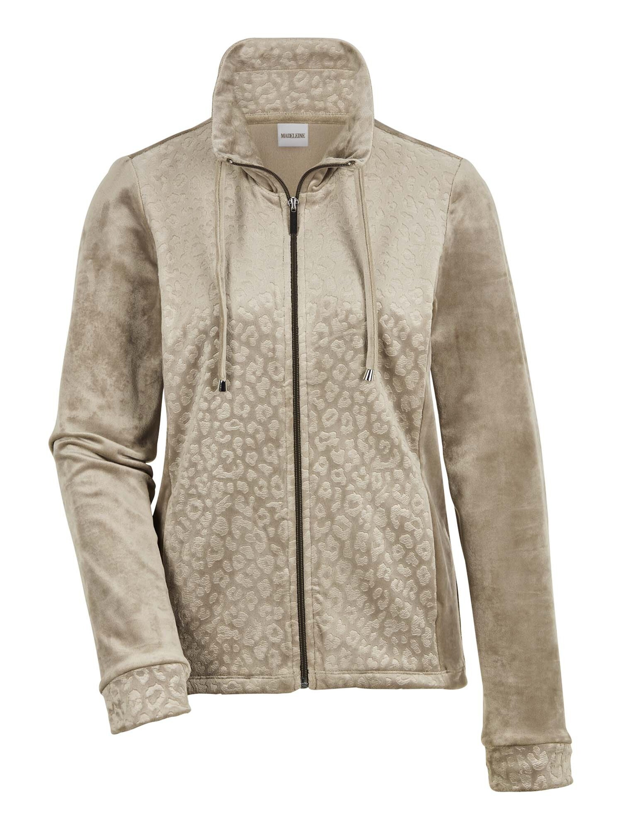 MADELEINE Übergangsjacke in Grau: Vorderseite