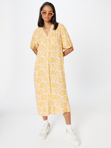 Robe-chemise 'DARA' Soyaconcept en jaune