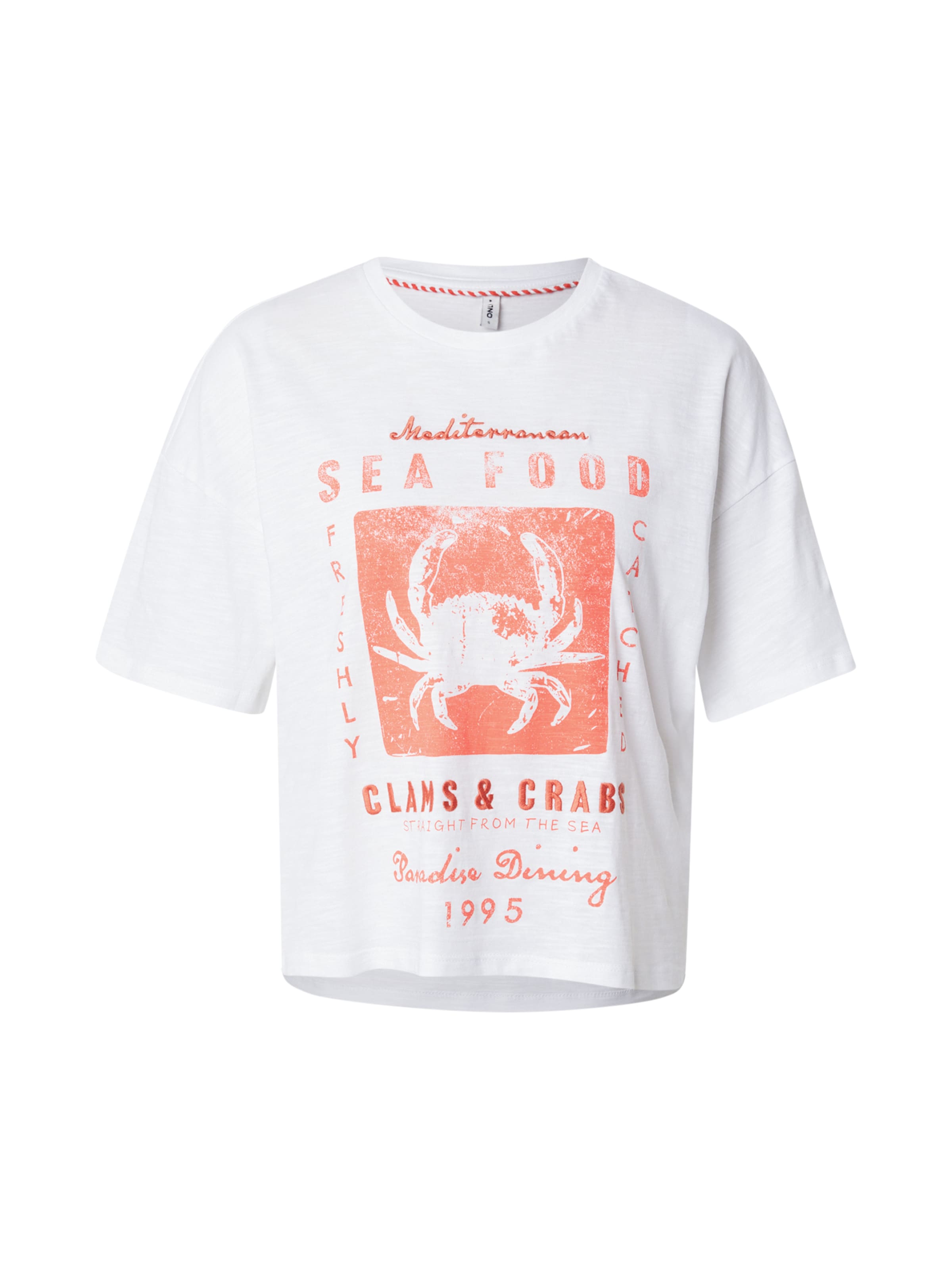 ONLYMajica 'ONLBONE' - bijela boja: prednji dio