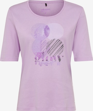 Olsen Shirt in Purple: front