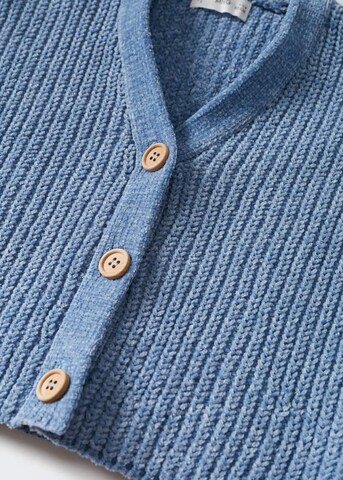 MANGO KIDS Strickjacke 'SOUFFLEB' in Blau