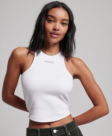 Superdry Top in Wit: voorkant