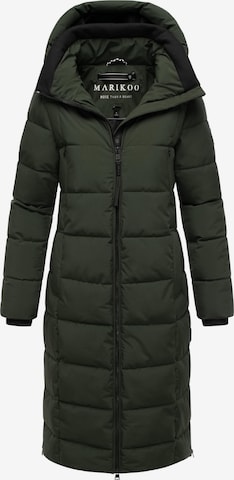 MARIKOO Wintermantel 'Lanitaa XVI' in Groen: voorkant