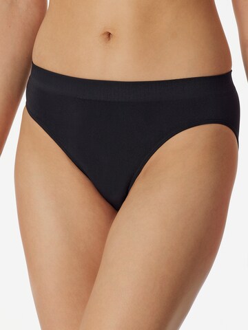 SCHIESSER Slip 'Classic Seamless' in Zwart: voorkant