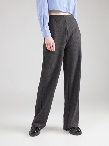 Regular Pantalon 'FALOUA' PIECES en gris : devant