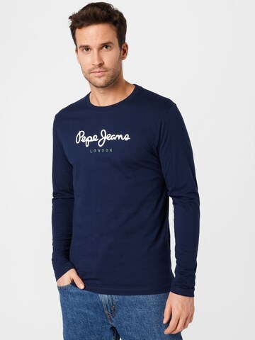 Pepe Jeans - Camiseta 'Eggo' en azul: frente