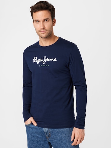 Pepe Jeans Shirt 'Eggo' in Blauw: voorkant