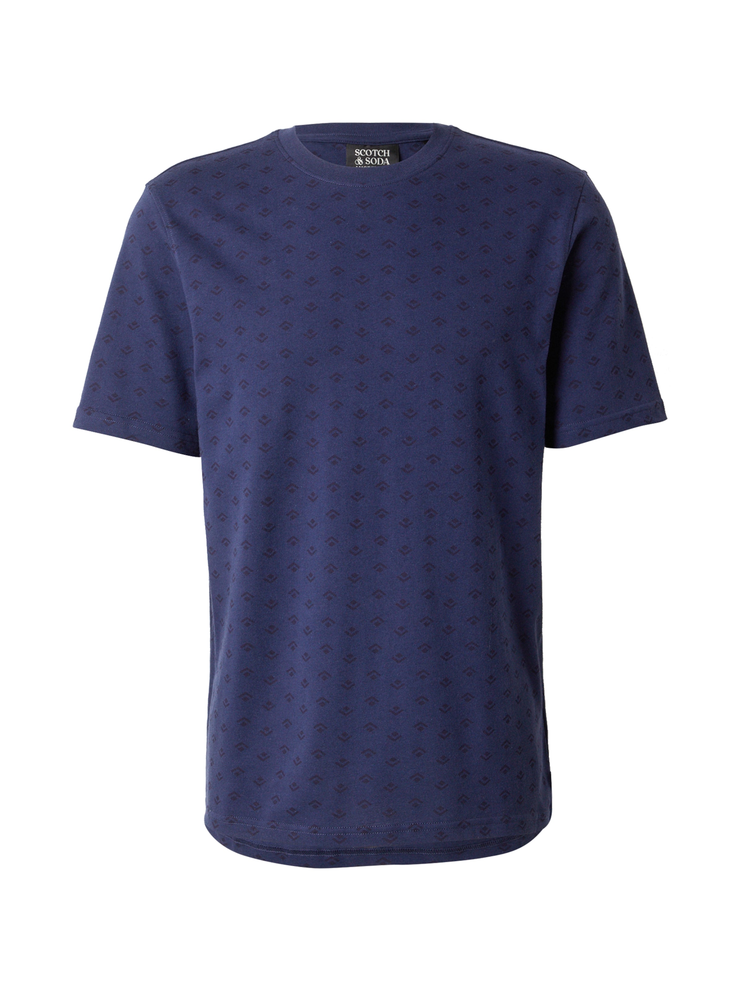 SCOTCH & SODA Póló - kék: elől