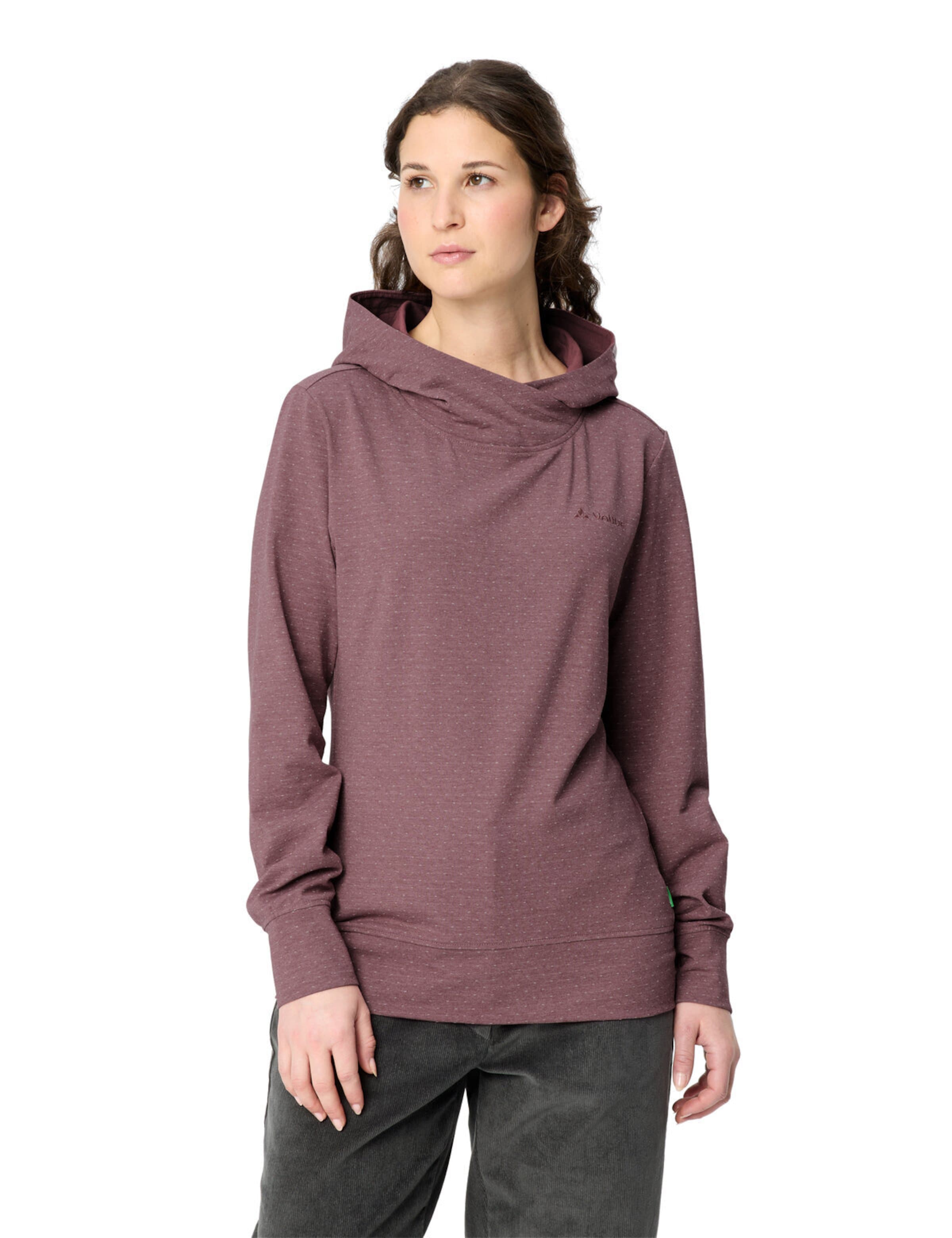 VAUDE Sportsweatshirt 'Tuenno' in Rot: Vorderseite