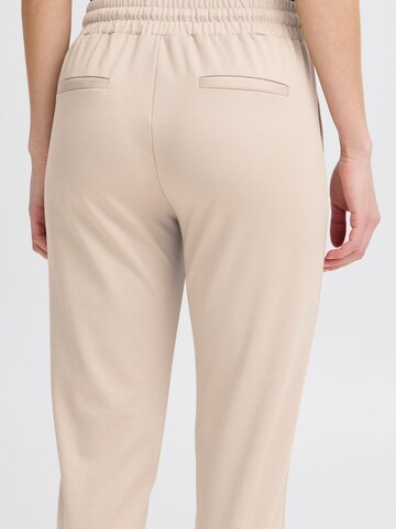 ICHI Tapered Hose 'IHKate' in Beige