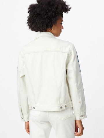 LEVI'S ® Přechodná bunda 'Ex-Boyfriend Trucker Jacket' – bílá