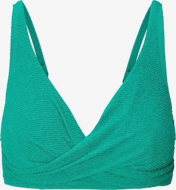 LingaDore Triangel Bikinitop in Groen: voorkant