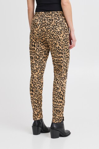 ICHI Regular Broek 'IHKate' in Beige