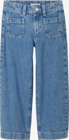 TOM TAILOR Wide leg Jeans in Blauw: voorkant