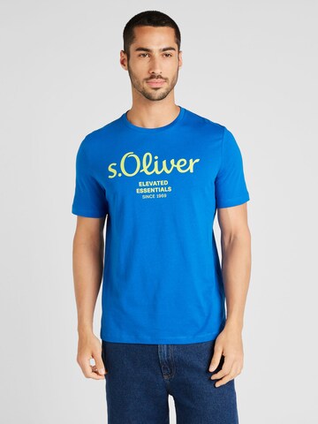 s.Oliver Tričko – modrá: přední strana