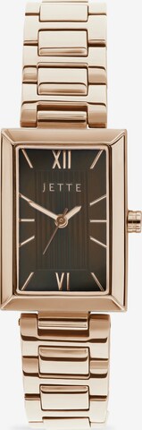 JETTE Analog Watch in Pink: front