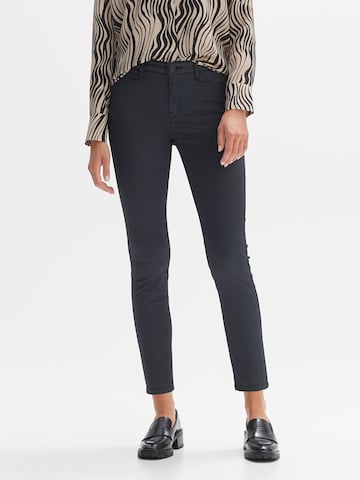 OPUS Slimfit Jeans in Schwarz: Vorderseite