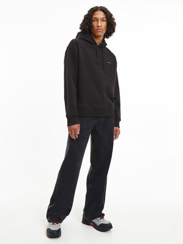 Calvin Klein Jeans Sweatshirt in Schwarz