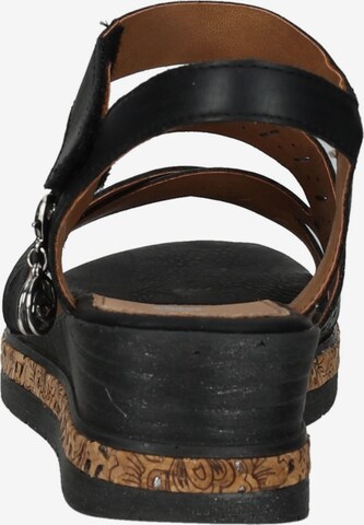 REMONTE Strap Sandals in Black