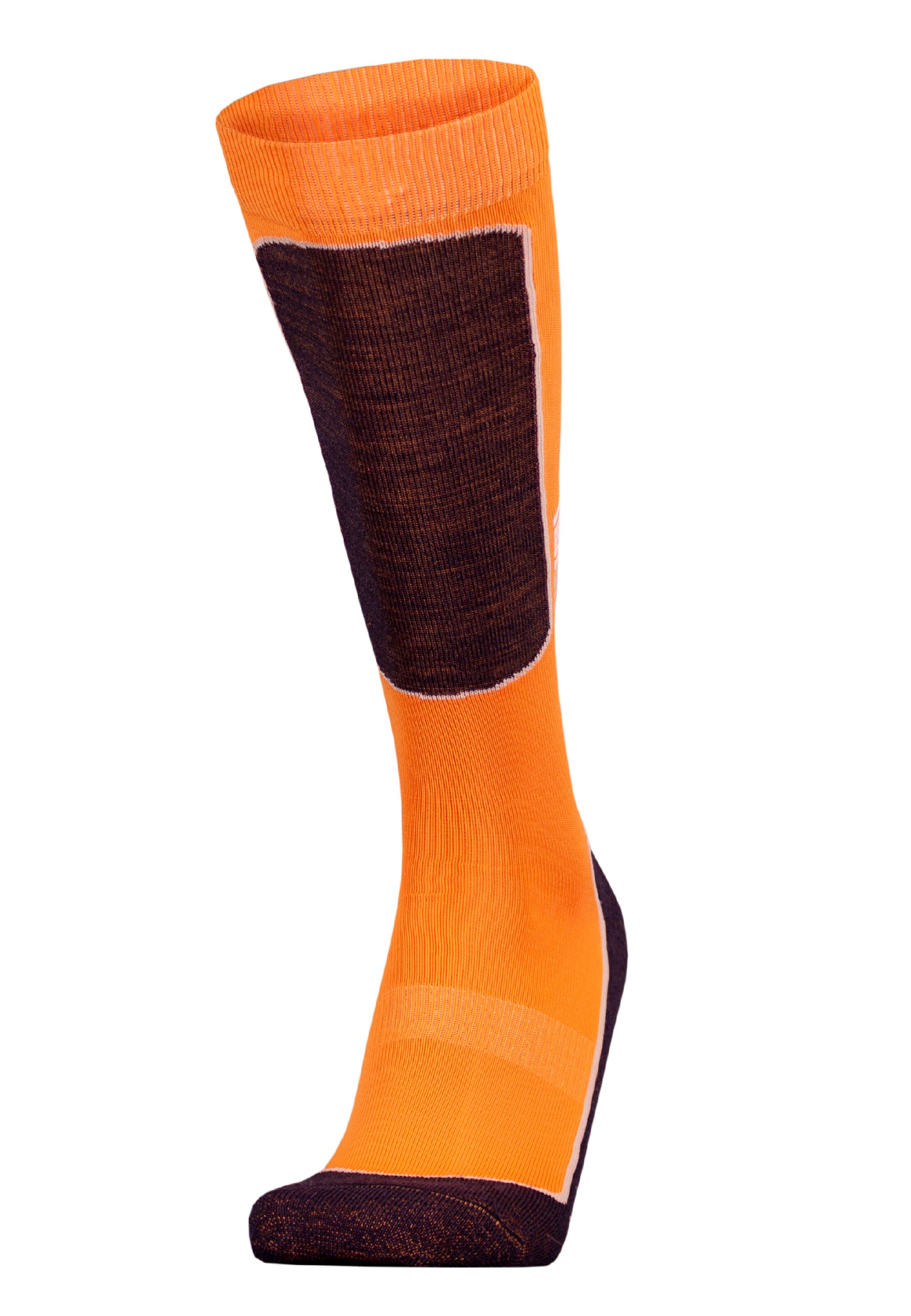 UphillSport Athletic Socks in Orange: front