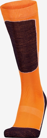 UphillSport Athletic Socks in Orange: front