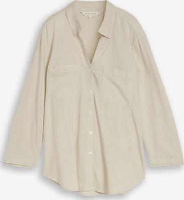 TOM TAILOR Блузка в Коричневый: спереди