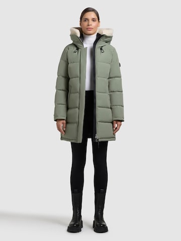 khujo Wintermantel 'Kelsi' in Grün