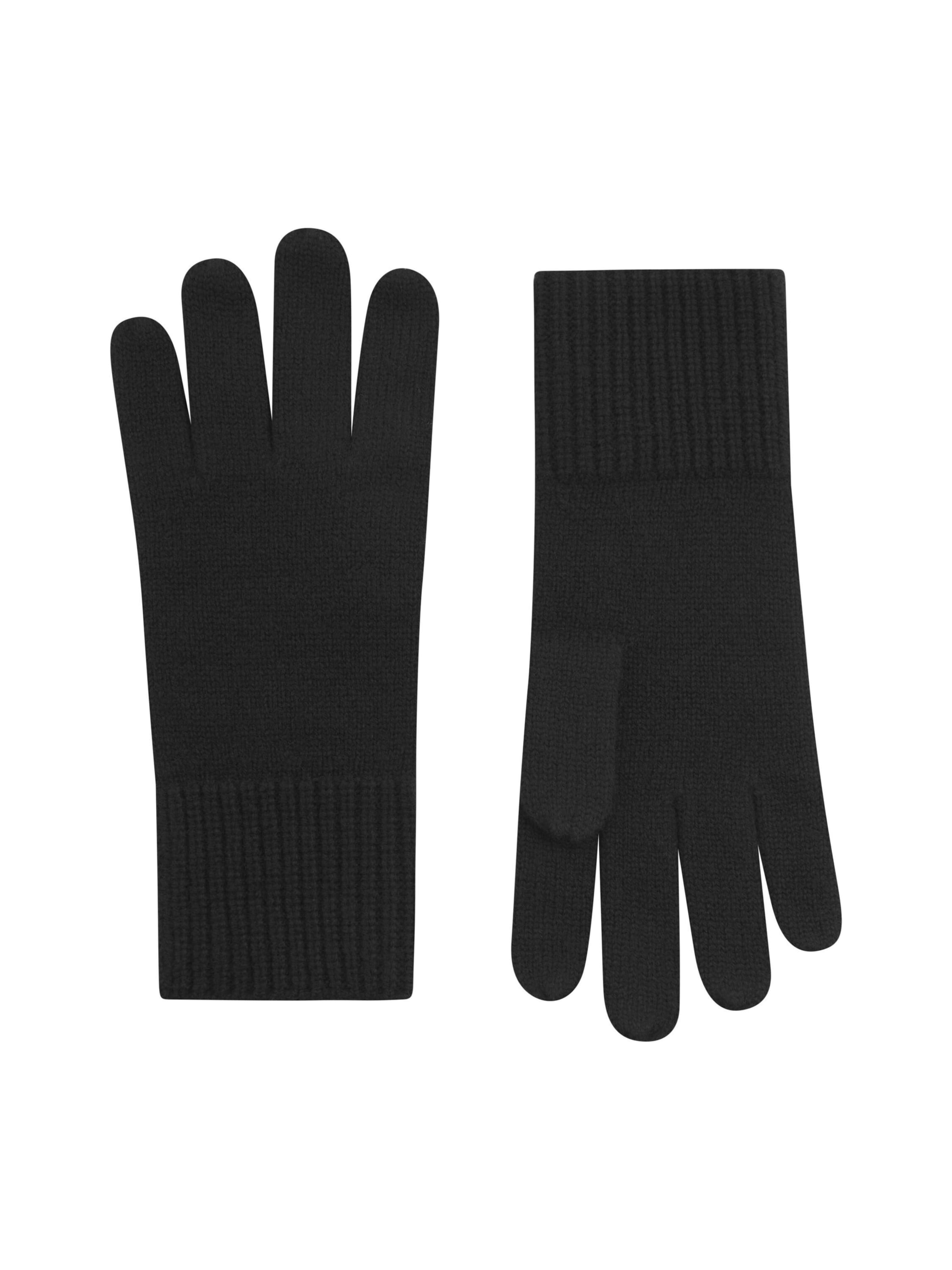Gants CODELLO en noir : devant
