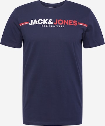JACK & JONES Póló 'FREDERIK' - kék: elől
