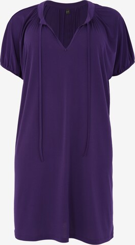 Robe Yoek en violet : devant