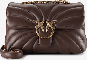 Sac bandoulière 'Love Puff ' PINKO en marron : devant