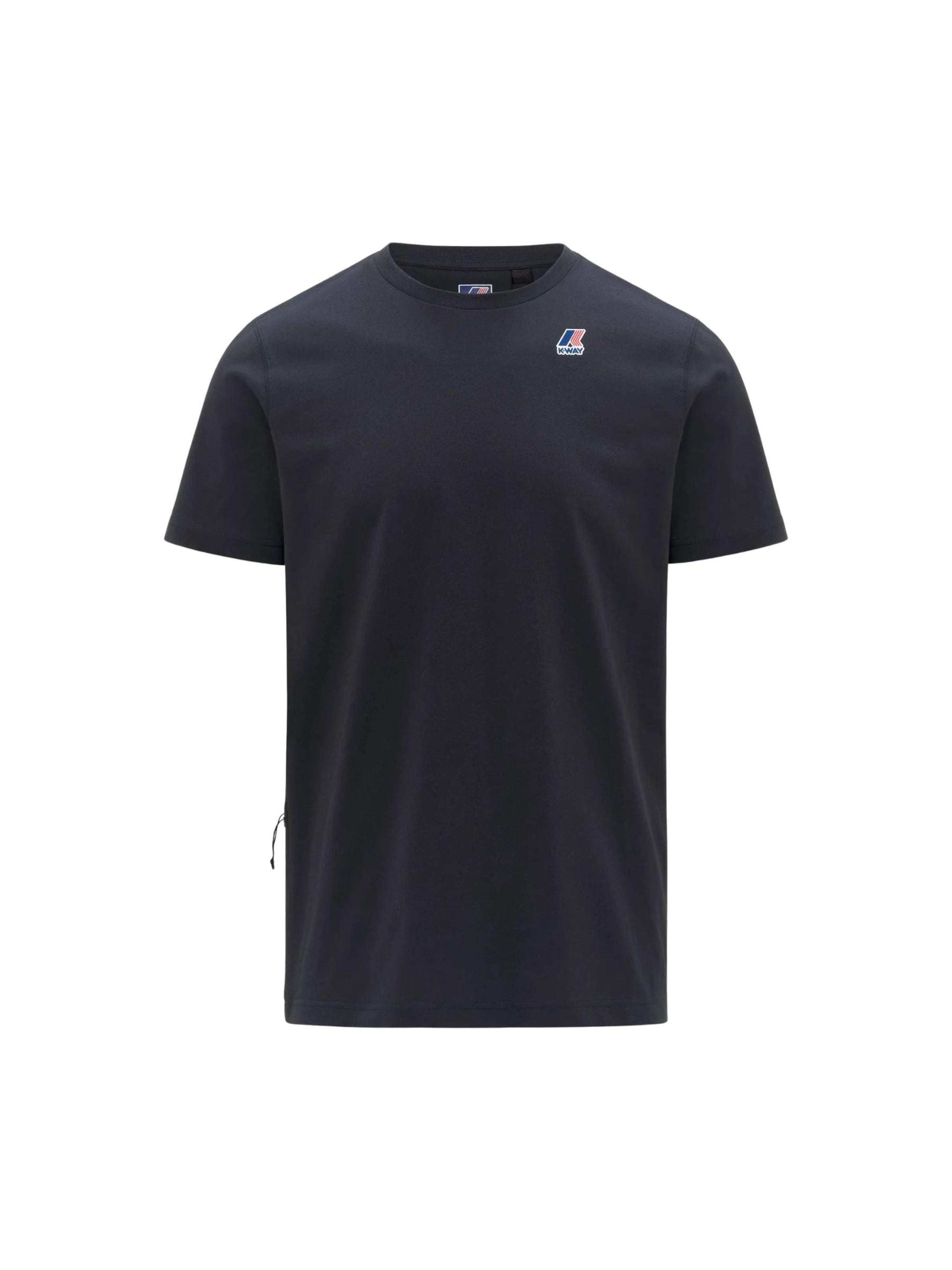 T-Shirt 'Leonide' K-Way en bleu : devant