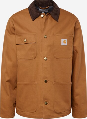 Carhartt WIP Tussenjas 'Michigan' in Bruin: voorkant