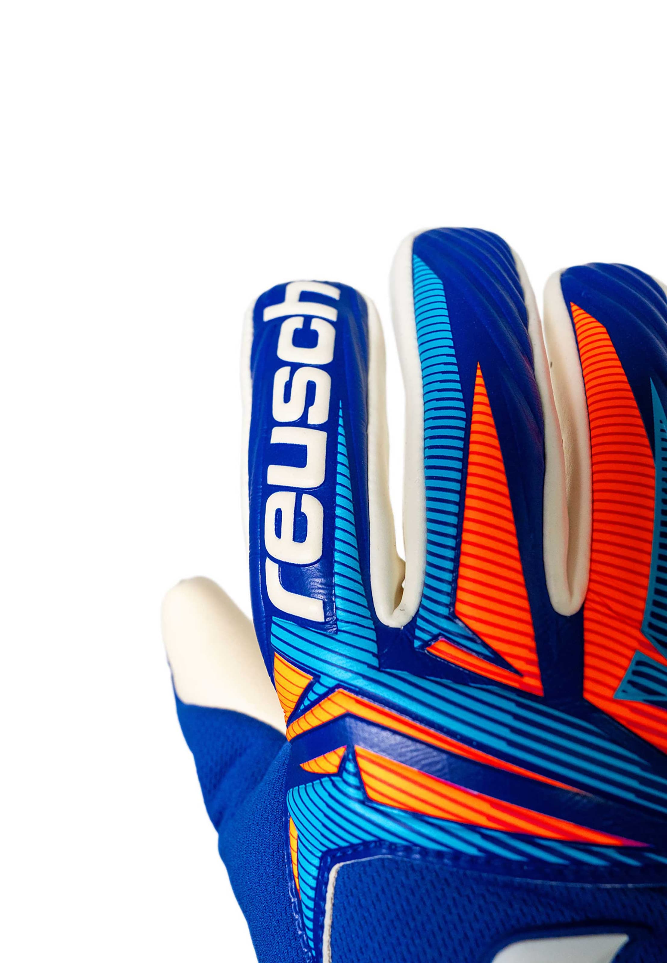 REUSCH Sports gloves 'Attrakt Gold X NC' in Blue