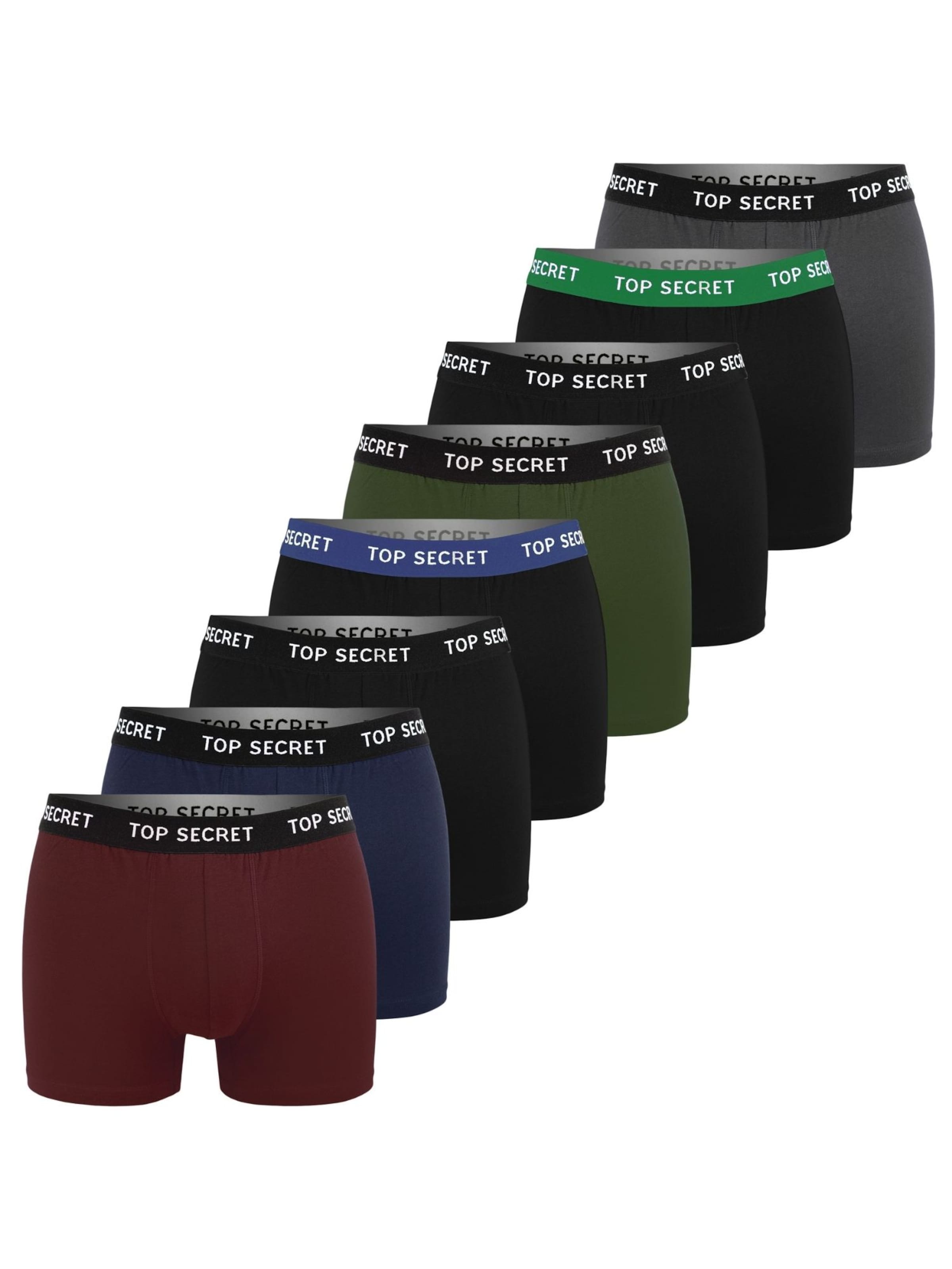 Top Secret Boxershorts‌‌‌‌‌‌‌‌ in Mischfarben: Vorderseite