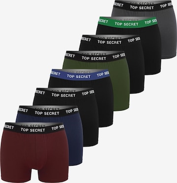 Top Secret Boxershorts in Mischfarben: Vorderseite