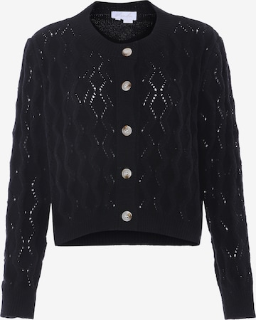 BLONDA Knit cardigan in Black: front