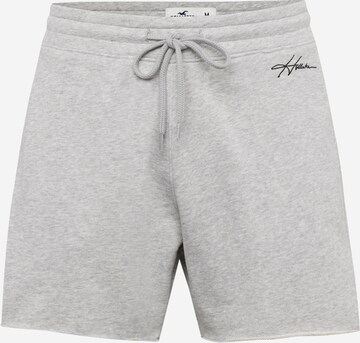 HOLLISTER Trousers 'TERRY' in Grey: front
