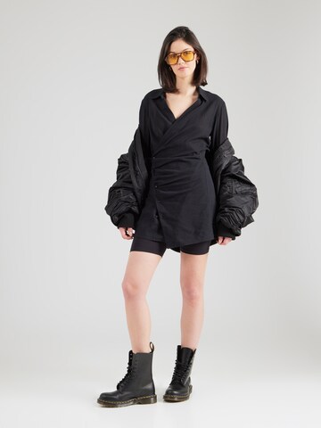 Robe-chemise 'Pomelo' WEEKDAY en noir