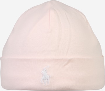 Bonnet Polo Ralph Lauren en rose : devant