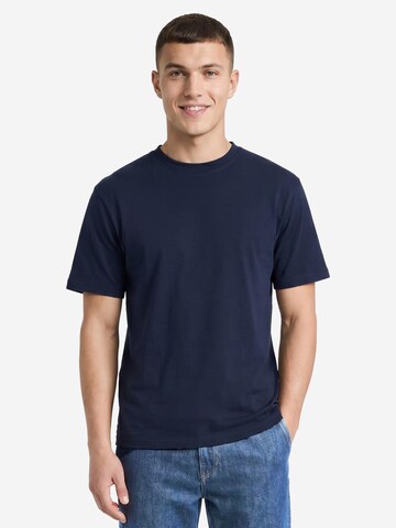 JACK & JONES Shirt 'Cotton Relaxed' in Blue