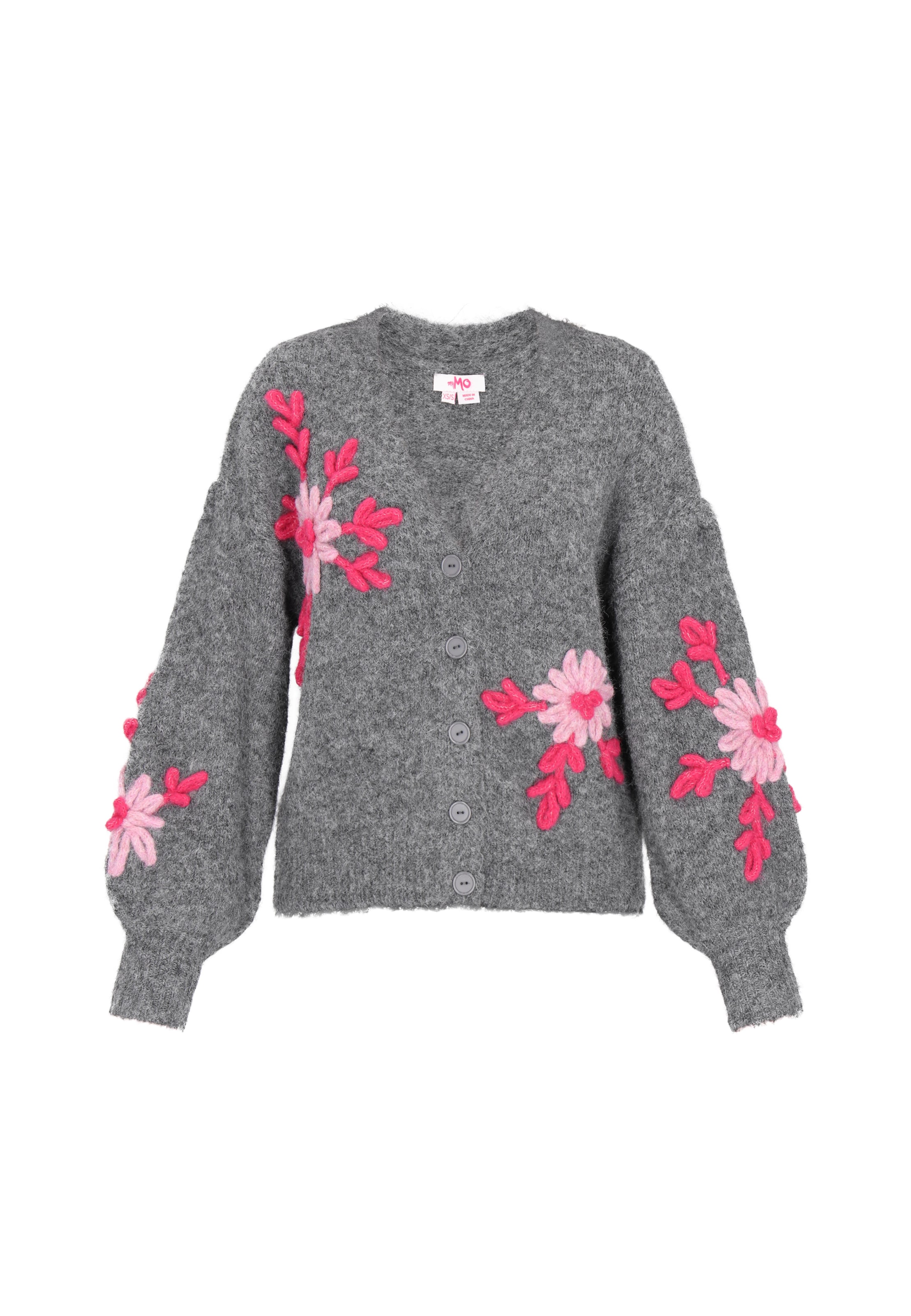 pilka MYMO Laisvas kardiganas: priekis