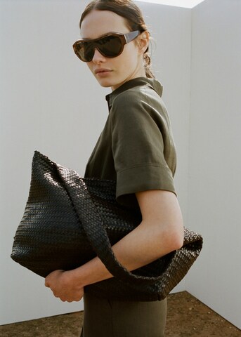 MANGO Shopper 'G-Kate' in Braun