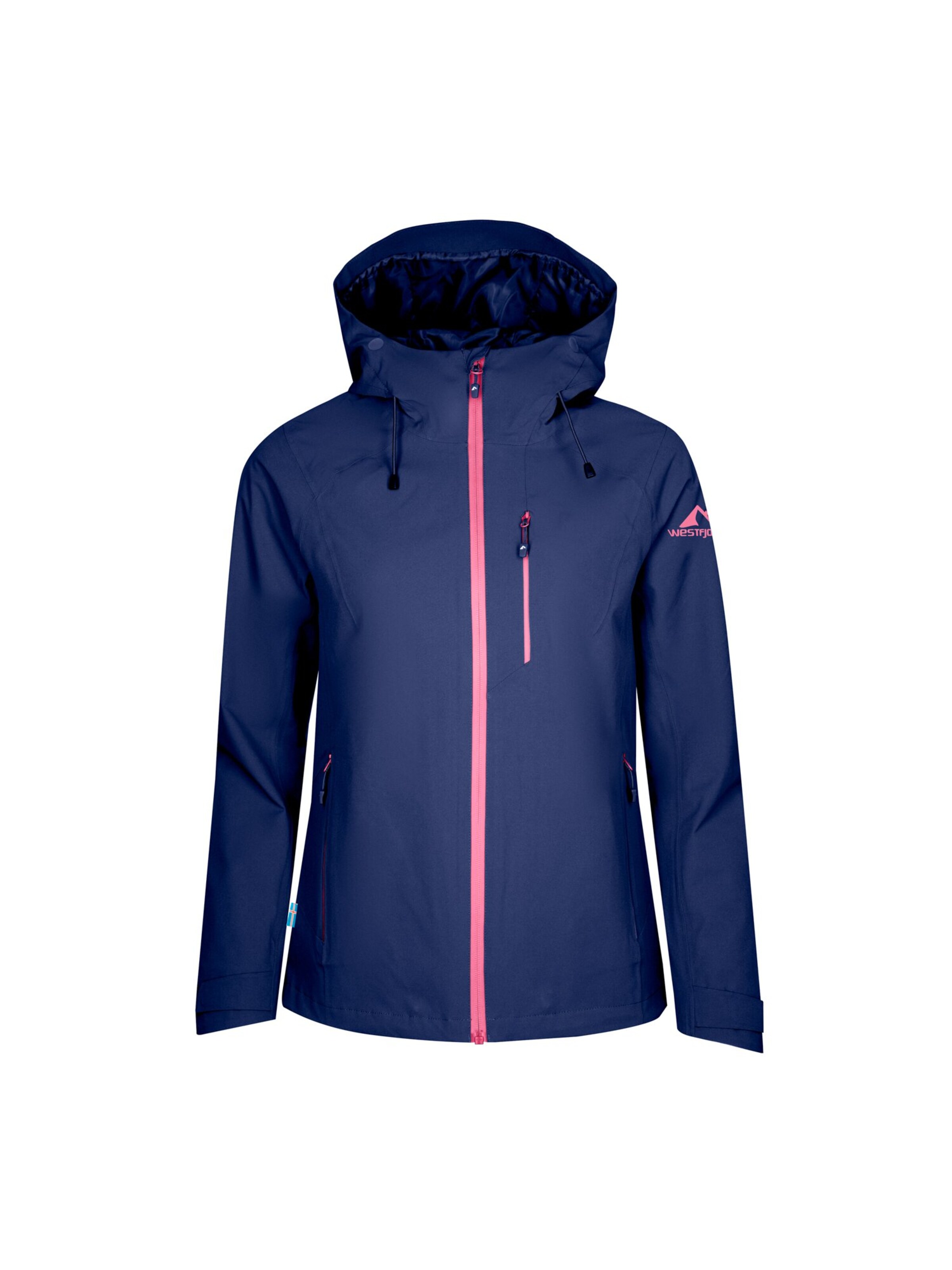 WESTFJORD Outdoor Jacket in Blue: front