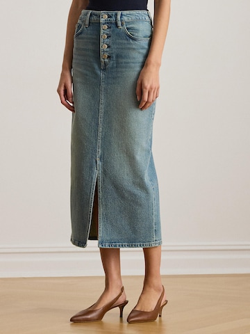 Jupe Lauren Ralph Lauren en bleu : devant