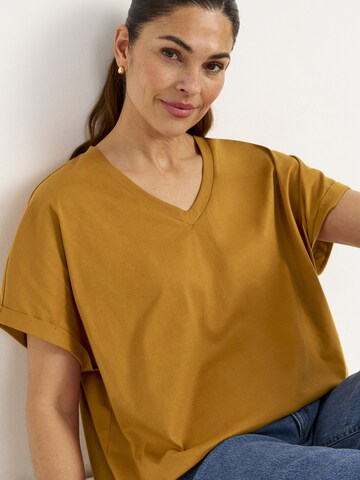 T-shirt Cellbes of Sweden en marron