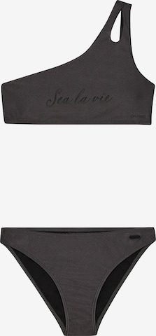 PROTEST Bikini 'PRTYeah JR' in Grau: Vorderseite