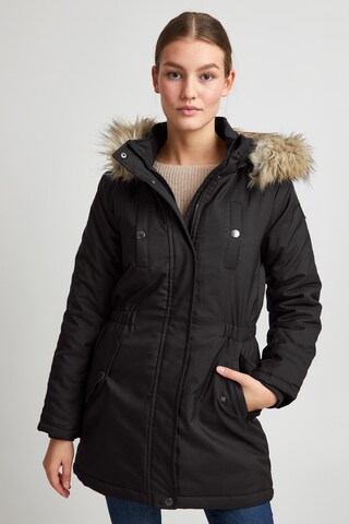 Oxmo - Chaqueta de invierno 'Maribel' en negro: frente