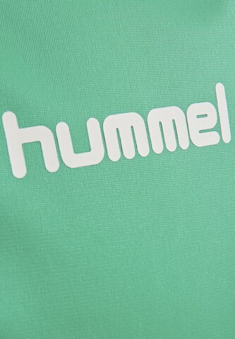 Felpa sportiva di Hummel in verde